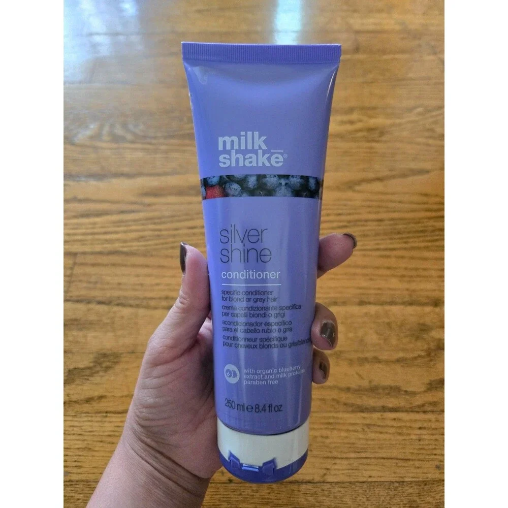 Milk Shake Silver Shine Shampoo 10.1fl oz & Conditioner 8.4fl oz Set